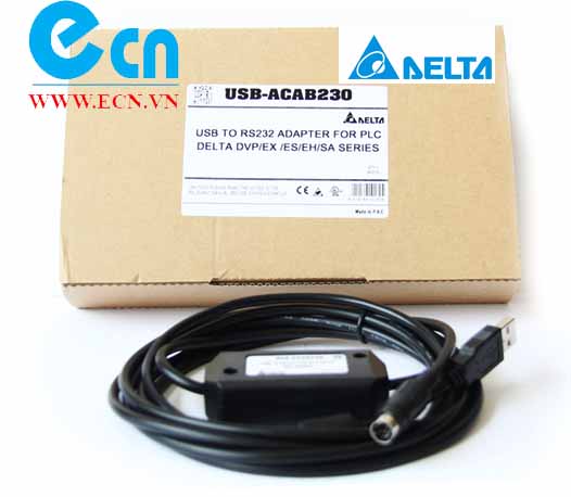 Cáp lập cho PLC Delta các dòng ES, SS, EX, EH  