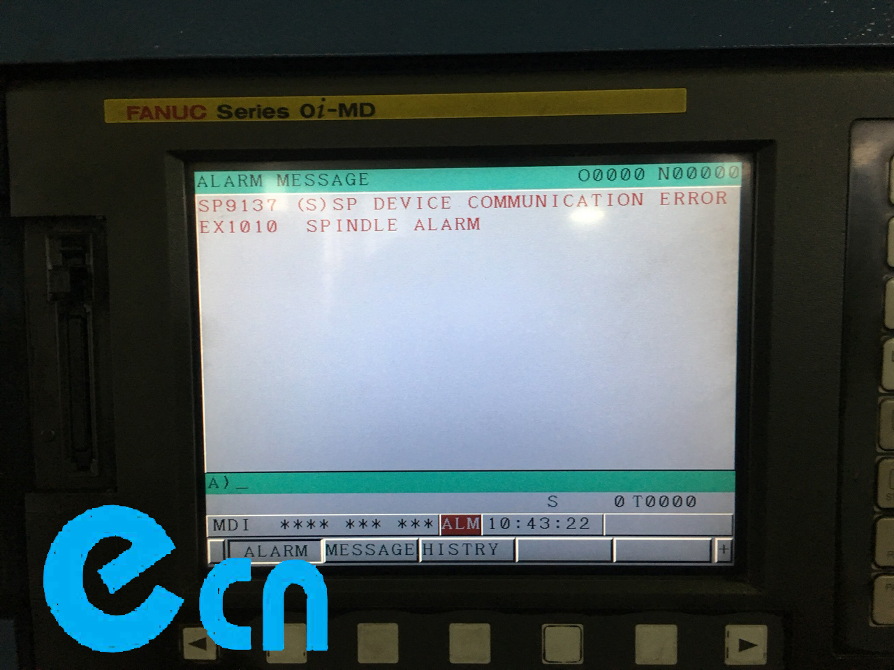 hinh ảnh AL- D7 hiển thị trên màn hình máy CNC