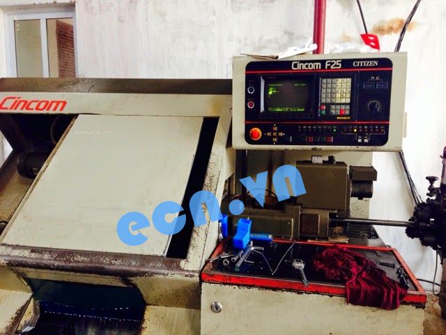 Chuyên sửa chữa máy tiện CNC Cincom F25 lỗi Servo trục Z