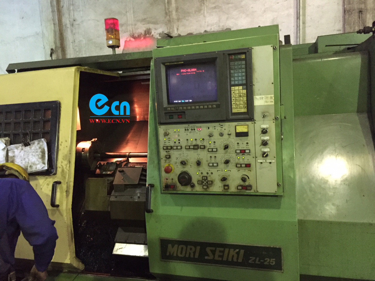 SỬA CHỮA MÁY TIỆN CNC MORI SEIKI ZL-25 BÁO LỖI 0570