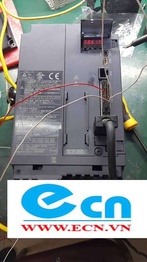 Sửa chữa servo Mitsubishi MR-J3-500A lỗi AL.32